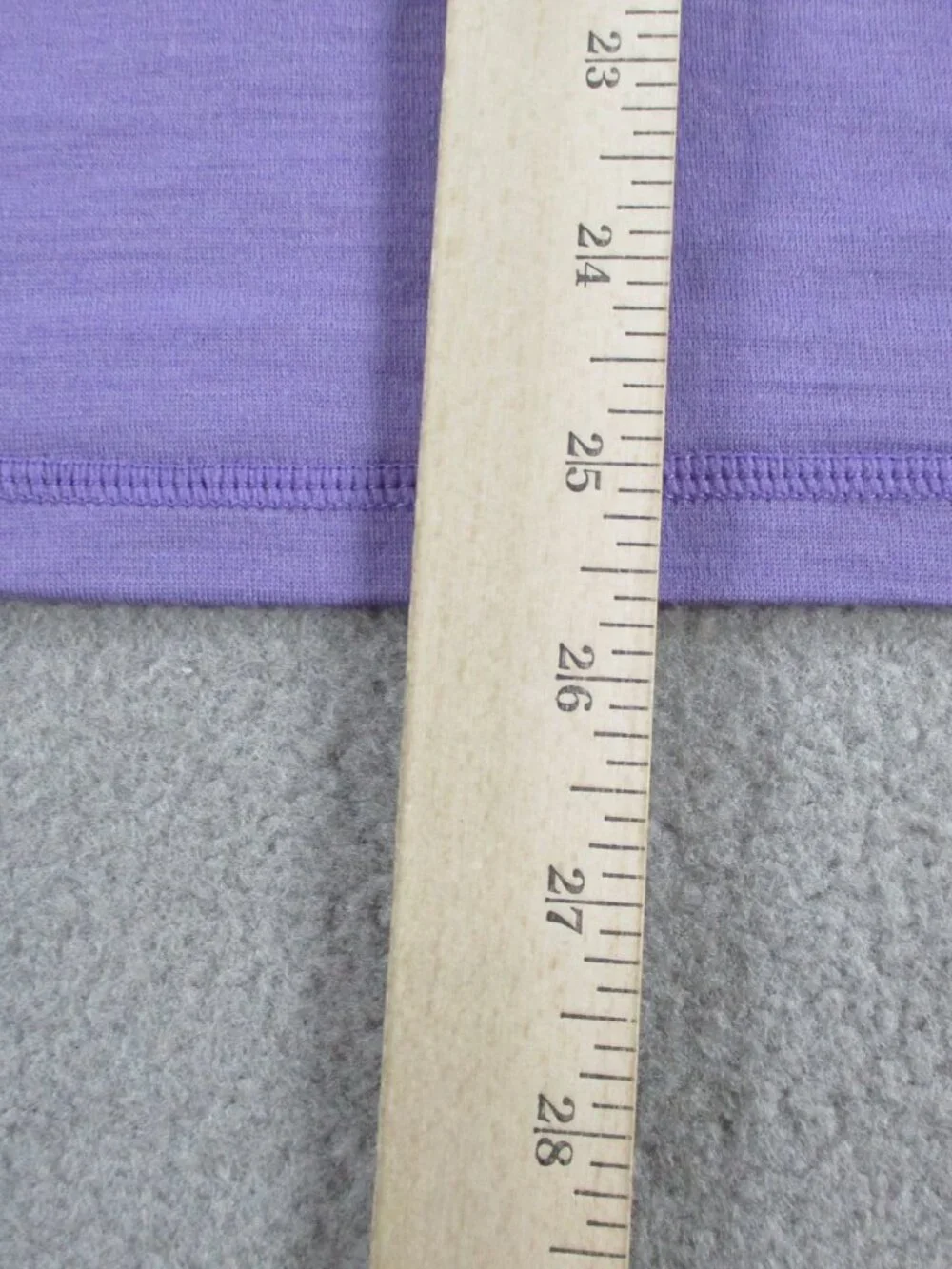 Iksplor Grown Up Nursing Tee Womens Medium Lilac Purple Merino Wool UPF 50+ NEW - Picture 9 of 10